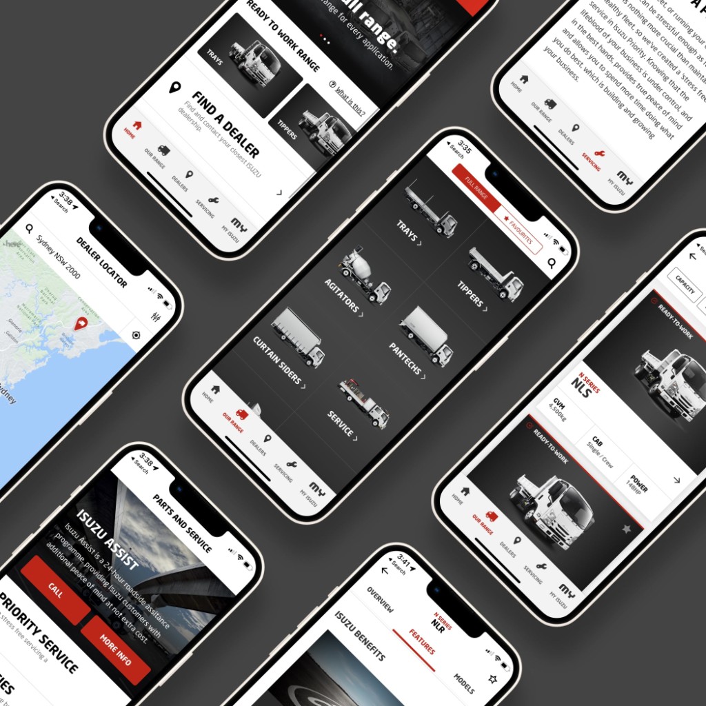 MyIsuzu customer app